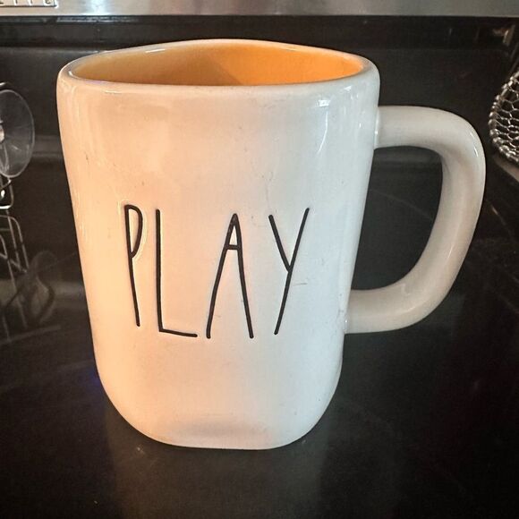 Rae Dunn ceramic “play” mug - Picture 1 of 6